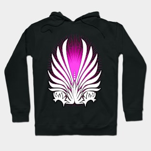 Wings in Pink Hoodie